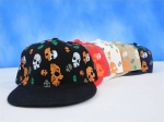 Fitted Skull Hat | Flat Bill Skull Cap